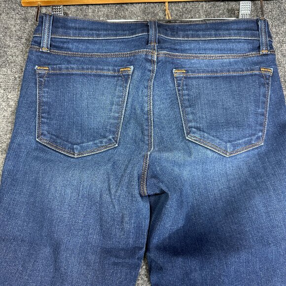 J Brand Jeans Womens 26 Alta Capri Cotton Stretch Distressed Knees Holes - Picture 11 of 11